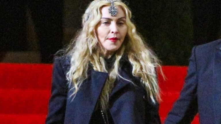 Madonna attends an event for the Met Gala