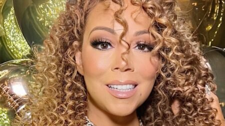 Mariah Carey close up