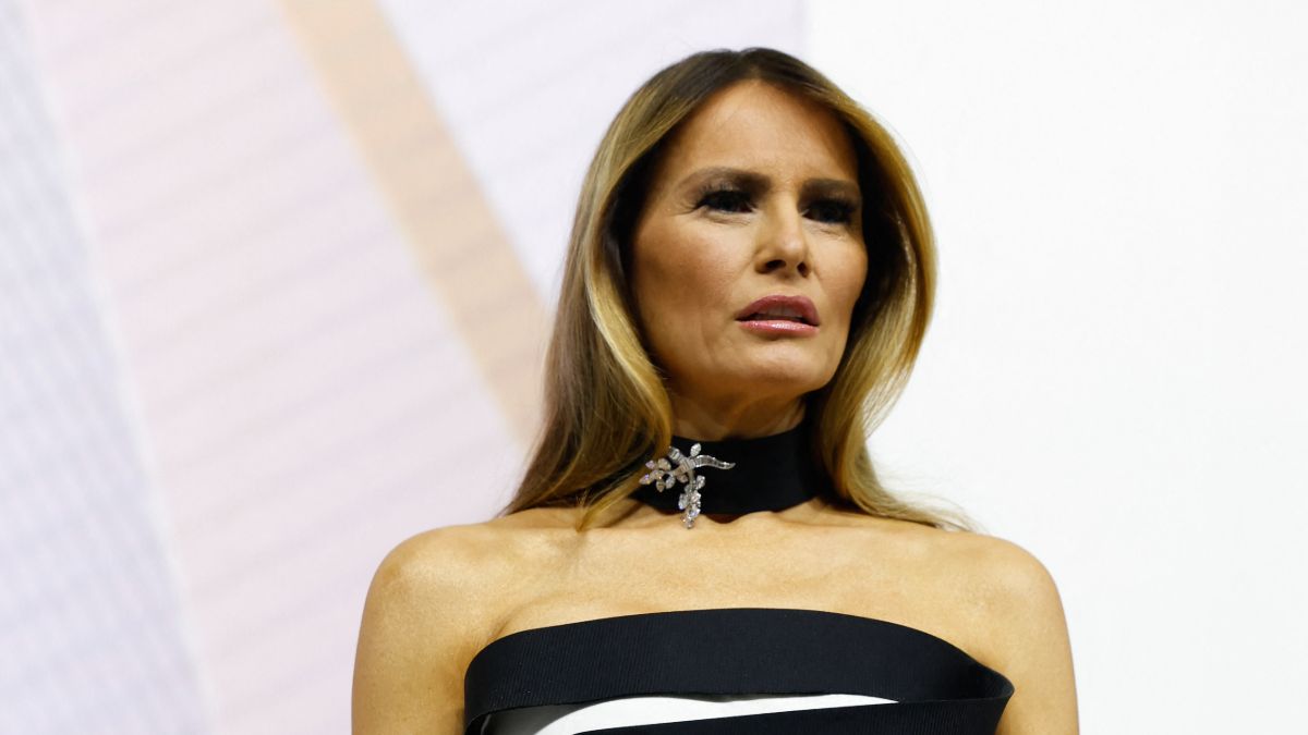 Melania Trump Can’t Hide ‘Angry Energy’ as Official Portrait Uses Filter: ‘Why Does She Look Like a Stock Photo?’