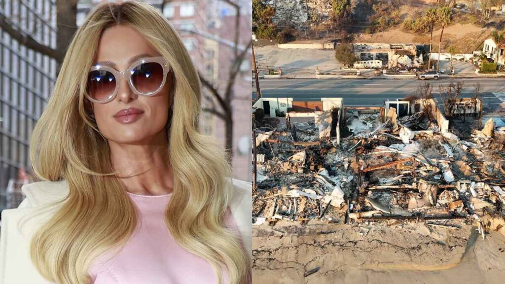 Paris Hilton's Malibu home destroyed by the Los Angeles fires