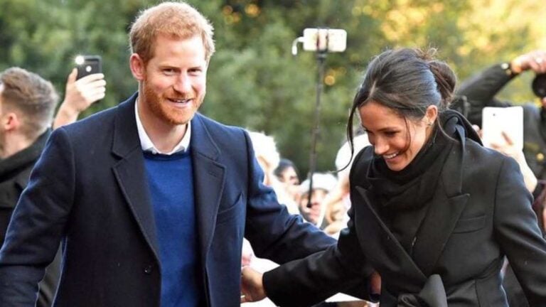 Prince Harry and Meghan Markle, the Duke and Duchess of Sussex.