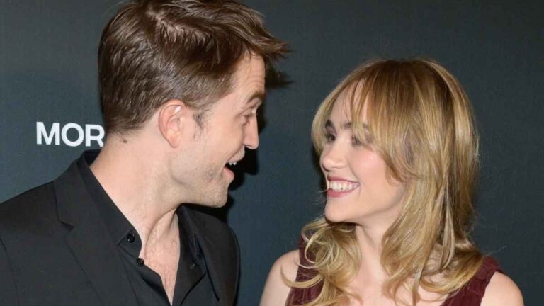 Robert Pattinson and Suki Waterhouse; Suki Waterhouse and Robert Pattinson
