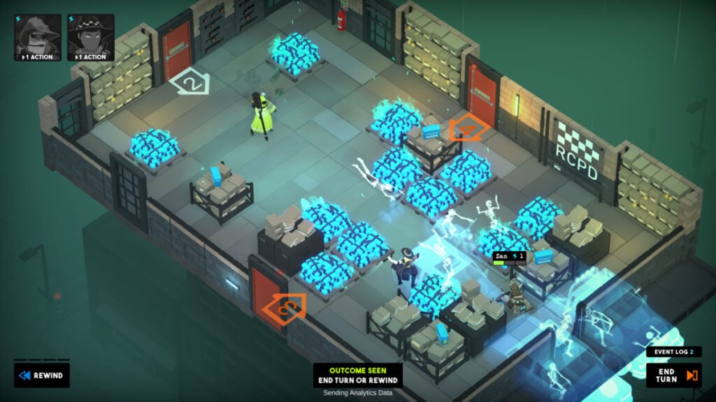 SWAT sorcerers move in on their enemies in Tacticala Breach Wizards