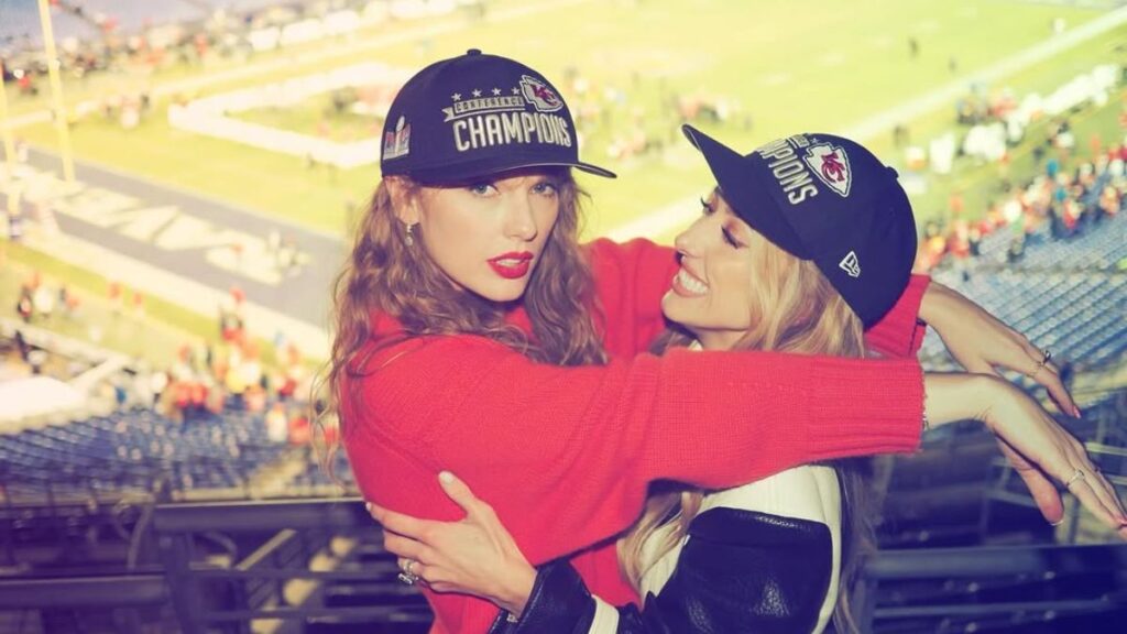 Taylor Swift and Brittany Mahomes