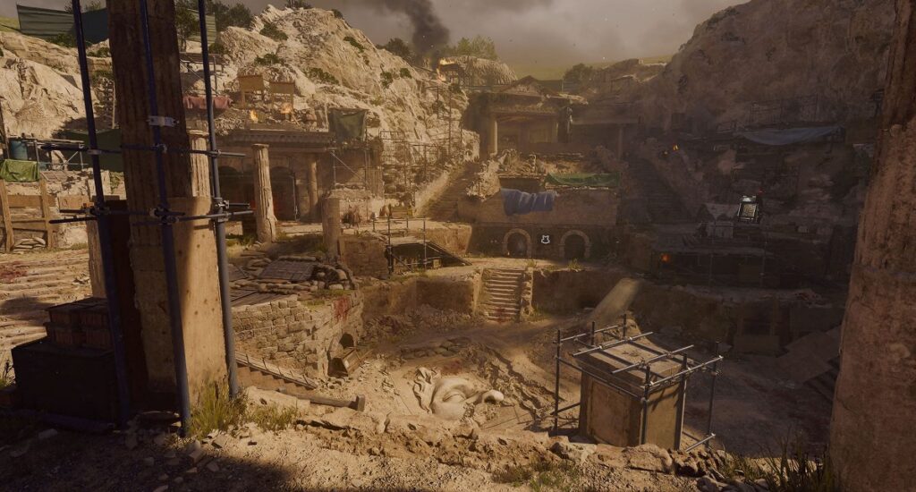 Black Ops 6 Zombies Dig Site Map