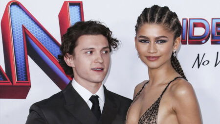 Tom Holland and Zendaya attend Los Angeles Premiere Of Columbia Pictures' 'Spider-Man: No Way Home'