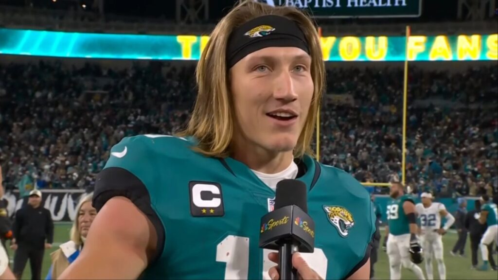 Trevor Lawrence post game interview