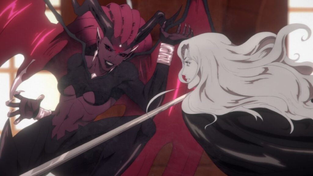 A shot from Castlevania Nocturne season 2