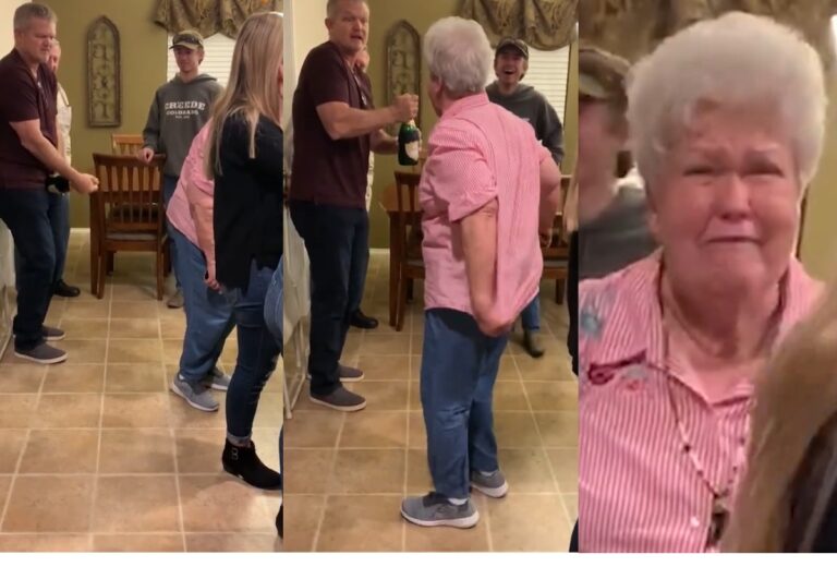 Champagne Cork ‘Accidentally’ Fired at Old Lady: ‘He Aimed Straight for Her’ champagne cork pop