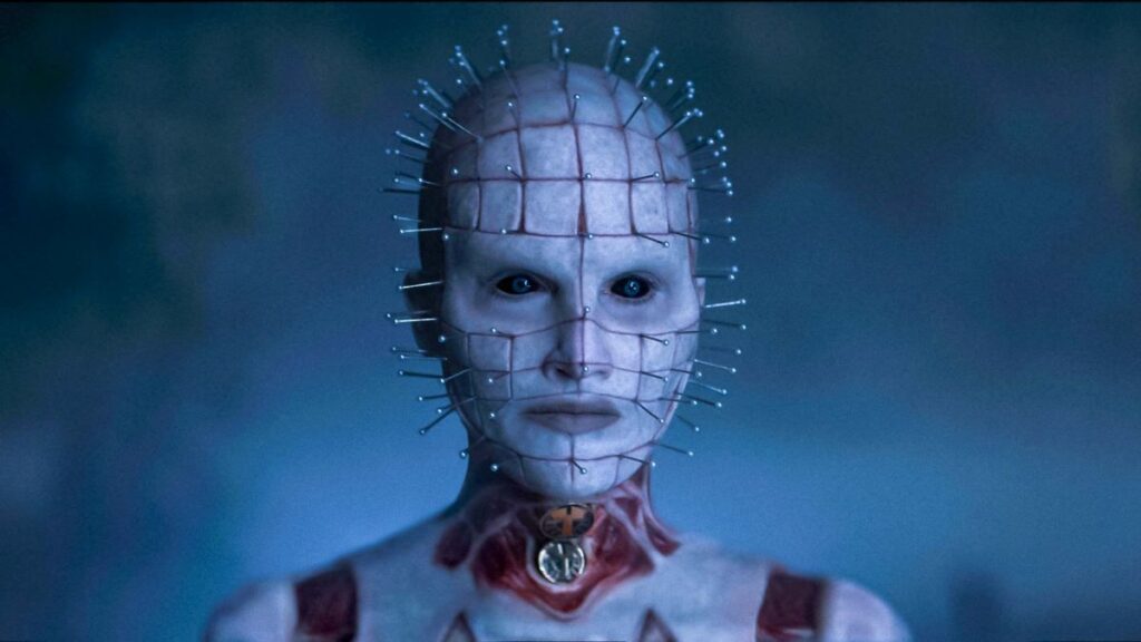 A shot of The Priest from Hellraiser