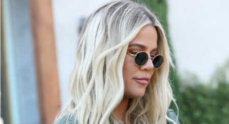 Khloe Kardashian wearing sunglasses