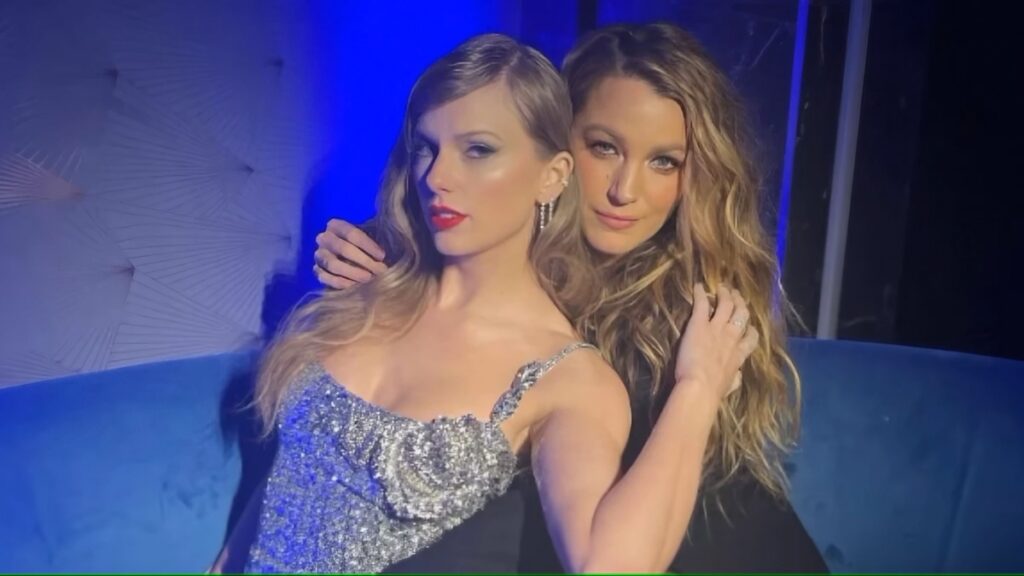 Taylor Swift and Blake Lively on Instagram