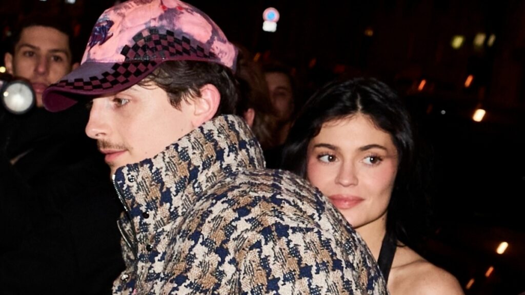 Kylie Jenner and Timothee Chalamet in Paris