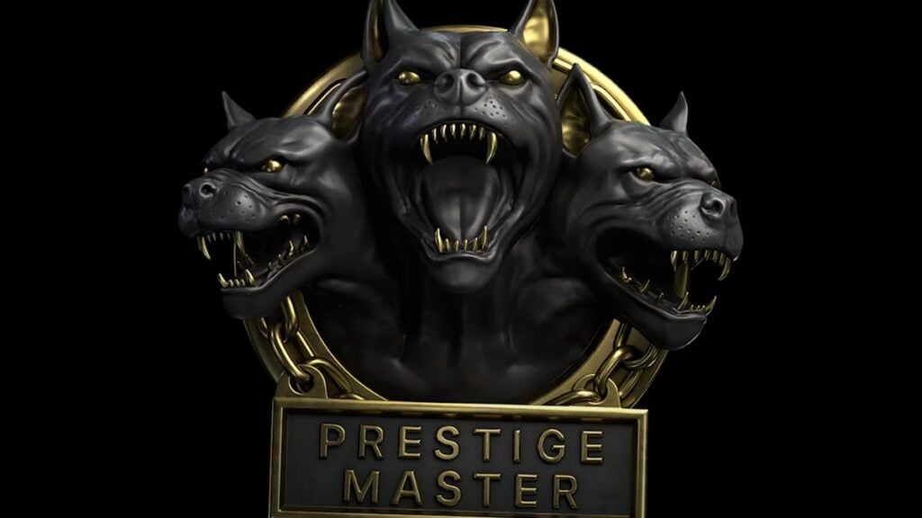 Black Ops 6 Prestige Master logo AI