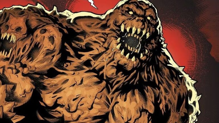 Clayface from a Batman comic