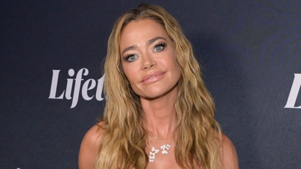 Denise Richards attends an event for Premiere of ''Terry McMillan Presents: Tempted by Love''