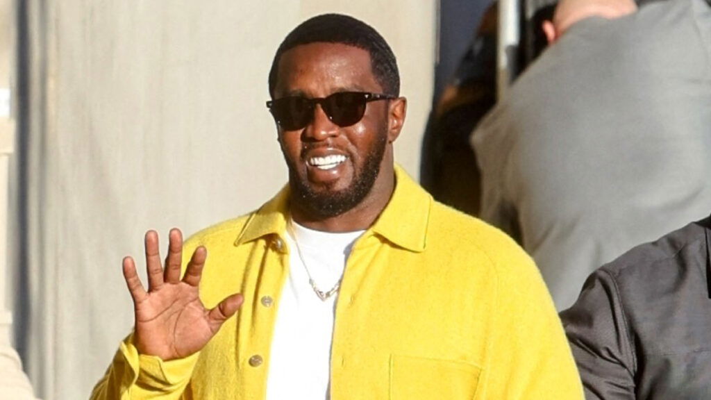 Diddy seen as guest at Jimmy Kimmel Show