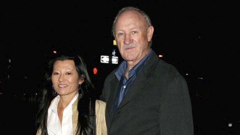 Gene Hackman and his wife Betsy Arakawa seen leaving at Plaza Hotel