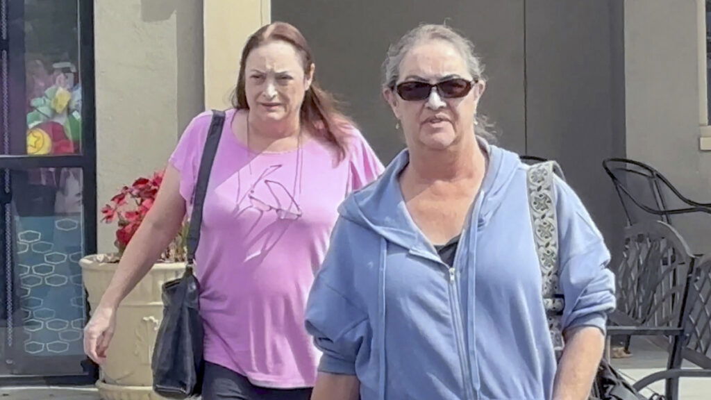 Elizabeth and Leslie Hackman seen for the first time since their father Gene Hackman's mysterious death as they step out for breakfast in LA.