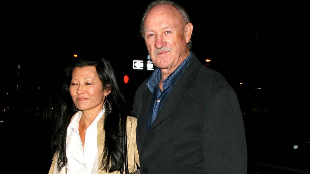 Gene Hackman and his wife Betsy Arakawa.