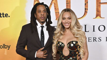 Jay-Z and Beyoncé attend Mufasa: The Lion King Los Angeles Premiere