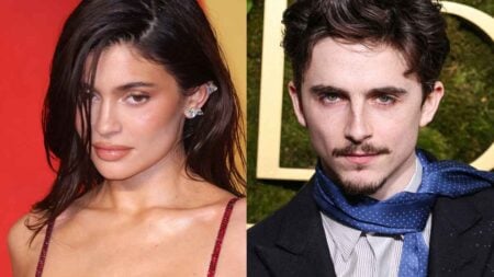 Kylie Jenner and Timothée Chalamet