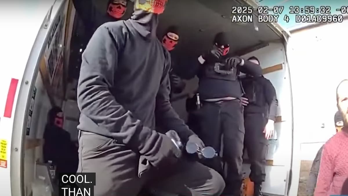 New Bodycam Footage Shows Evendale Police Interacting With the Neo-Nazis After Their Hate Demonstration in Ohio: ‘Thank You. God Bless You, Dude’