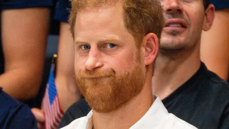 Photo of Prince Harry at the Invictus Games in Canada.