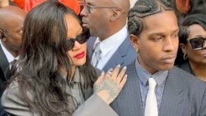 Rihanna and ASAP Rocky; ASAP Rocky and Rihanna