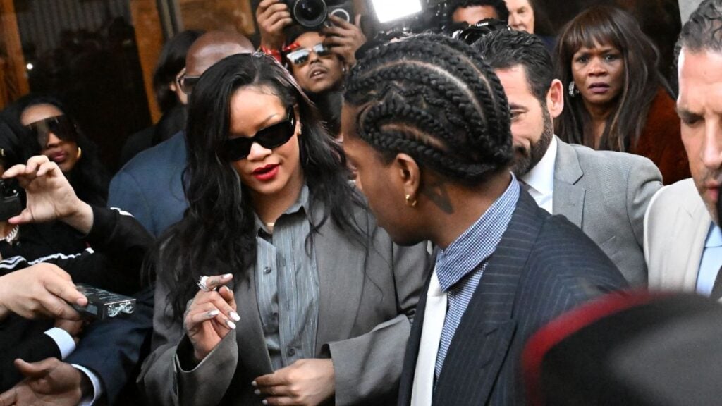 Rihanna and A$AP Rocky are seen before and after court in Los Angeles