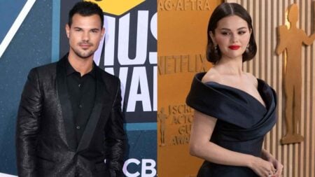 Taylor Lautner and Selena Gomez; Selena Gomez and Taylor Lautner