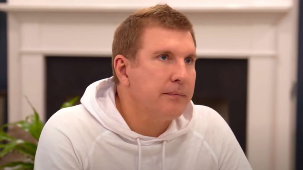 Todd Chrisley looking dismayed