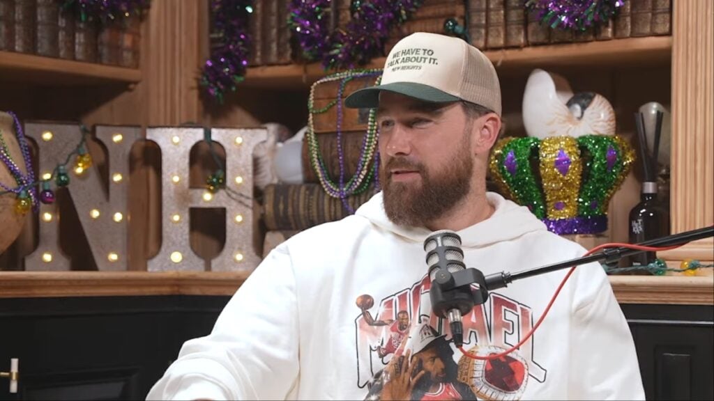 Travis Kelce on the New Heights Podcast