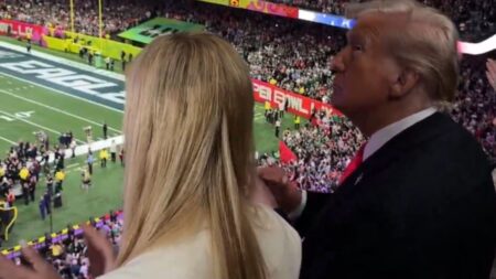 Donald Trump Cheered At the Super Bowl While Taylor Swift Gets Brutally Booed: 'Everyone Doesn't Love Her'