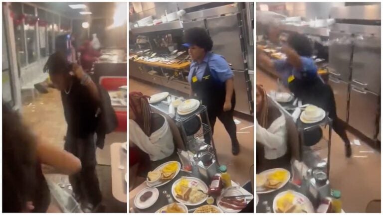 Waffle house brawl in texas