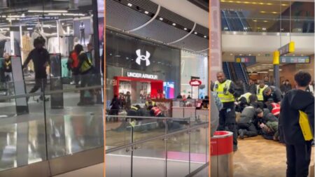 Westfield Stratford Man Fights With a Security Guard and Gets Dogpiled 'The Pile of People on Him is Pretty Funny TBH'