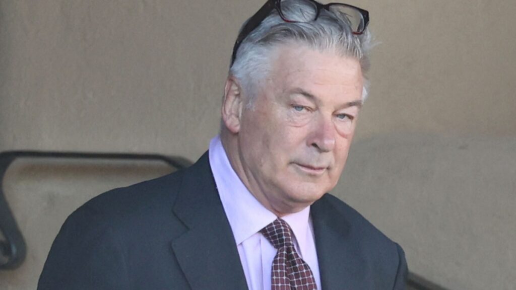 Alec Baldwin during a public outing