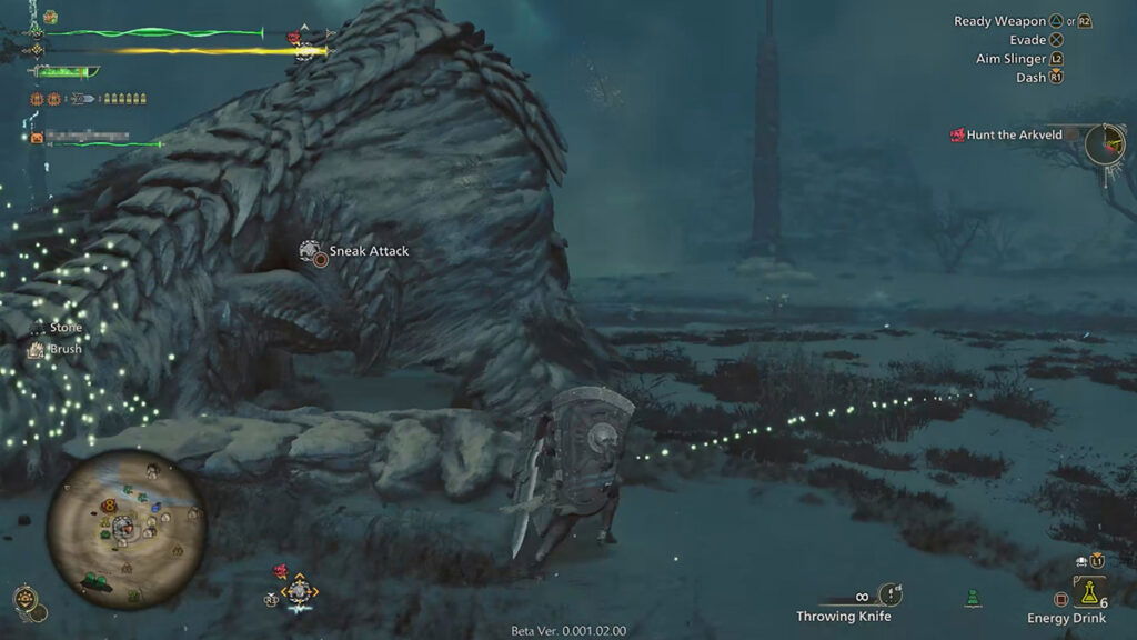 You can perform a Sneak Attack for massive damage on an unsuspecting monster