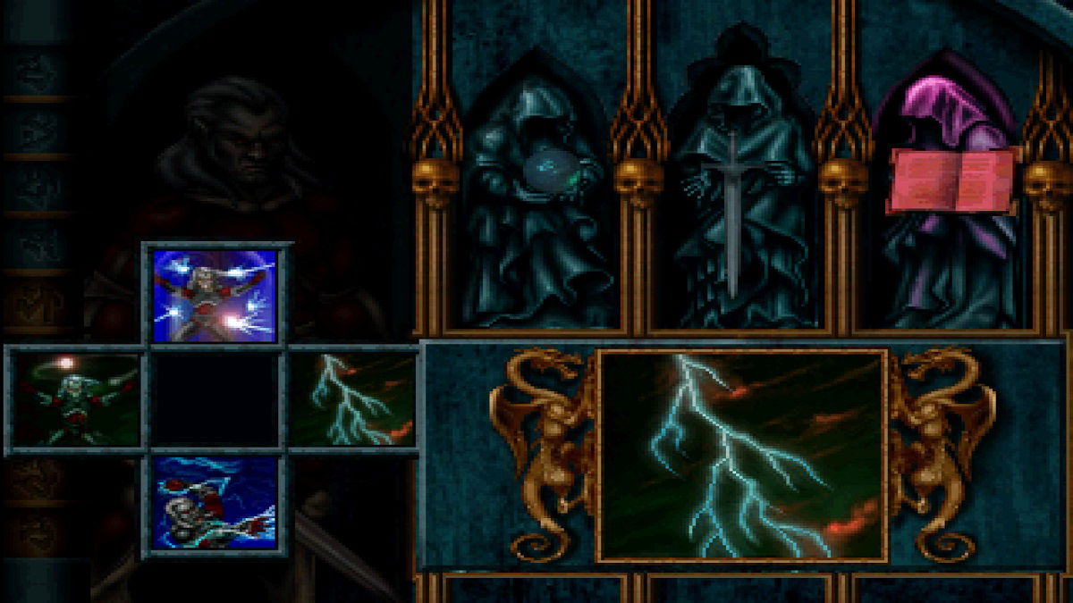 blood omen legacy of kain spell menu