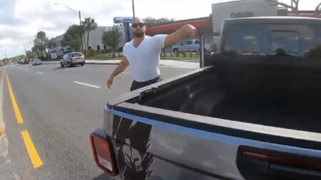 Florida ram truck driver road rage