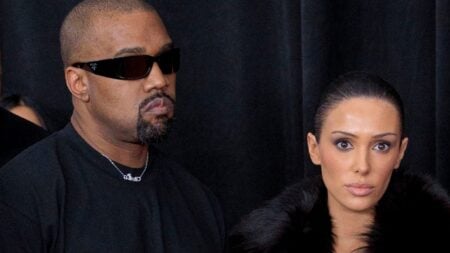 Kanye West and wife Bianca Censori.