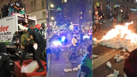 Philadelphia chaos after Super Bowl win