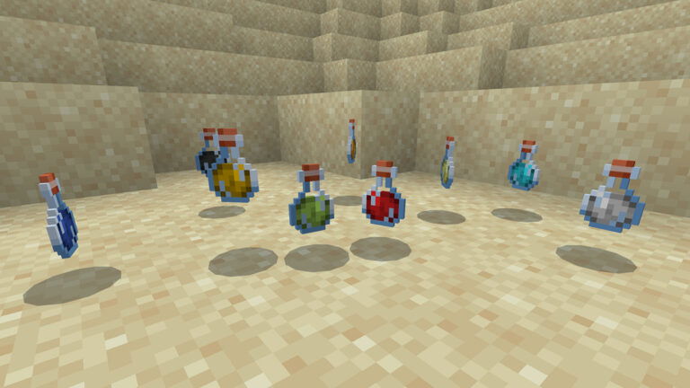 All Potions Recipe in Minecraft Java and Bedrock Editions