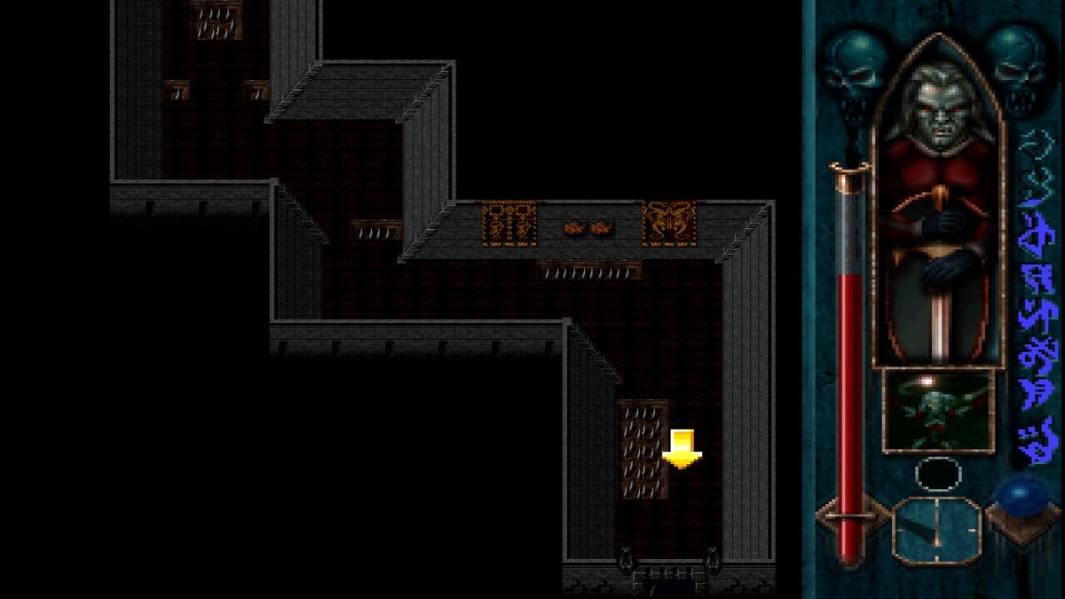 the overhead map in blood omen legacy of kain