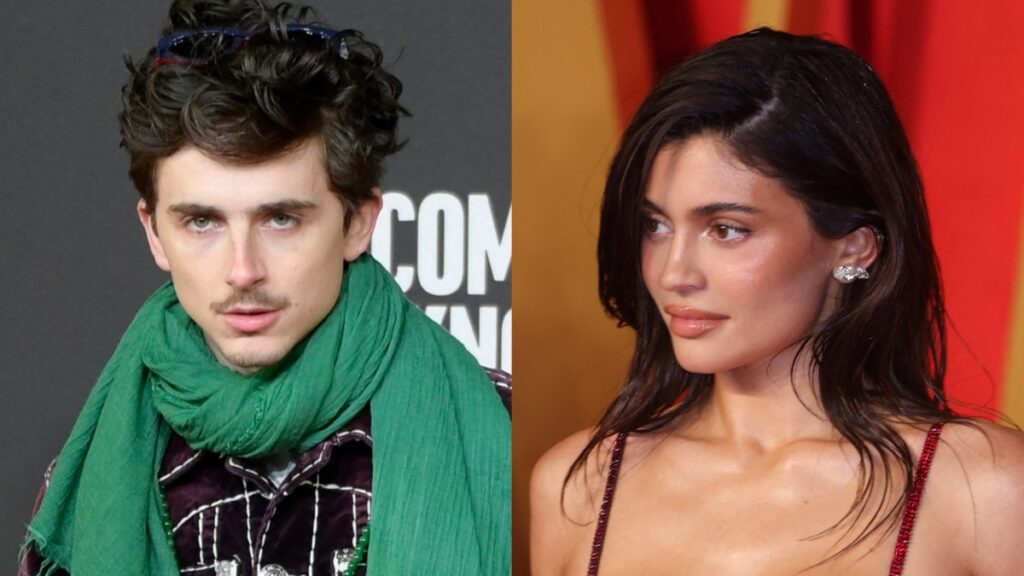 Timothee Chalamet and Kylie Jenner