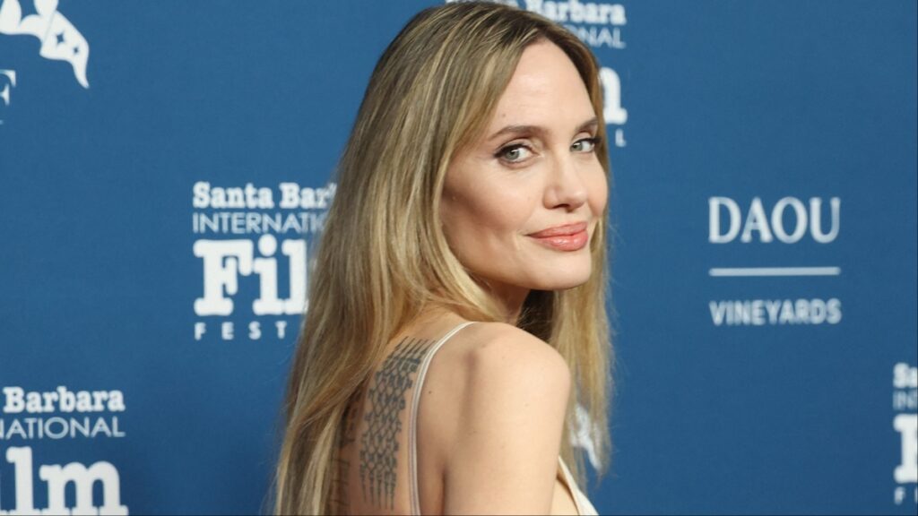 Angelina Jolie at the 40th Santa Barbara International Film Festival