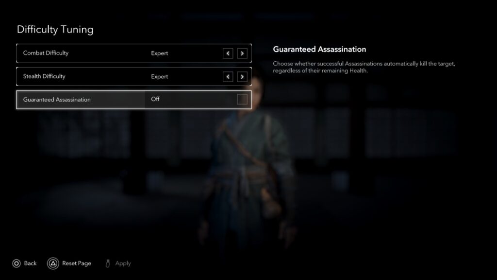 Guaranteed Assassinations Toggle