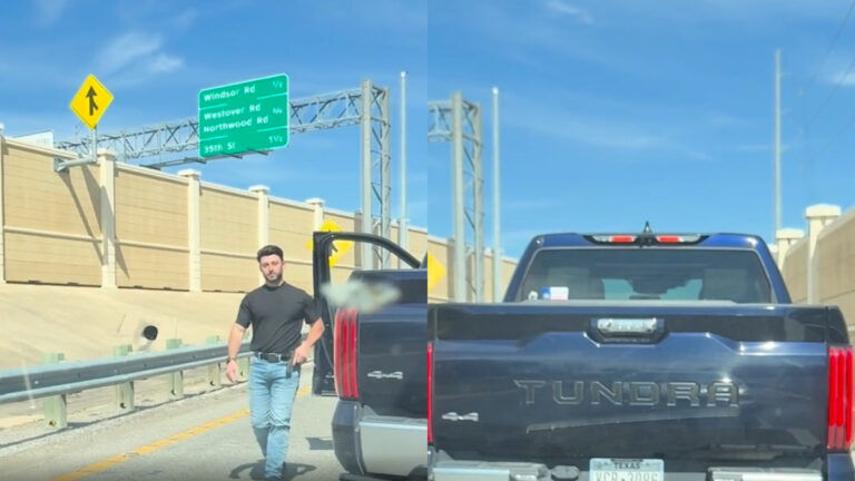 Austin Driver Pulls Gun At Redditor in Road Rage Tantrum: ‘What a Dweeb’