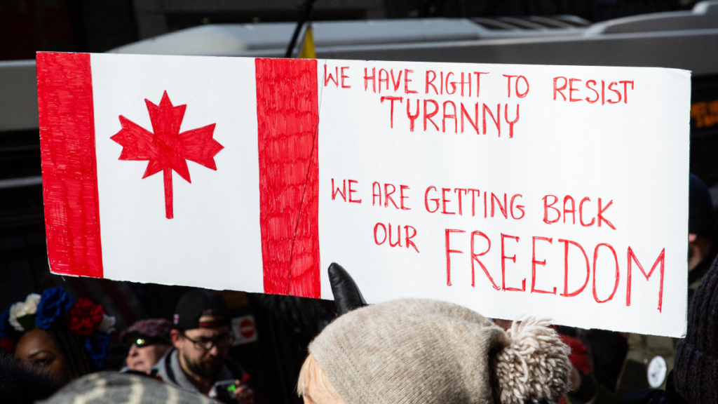 Canadian Flag Becomes a 'Resistance Symbol' in Spokane, Washington