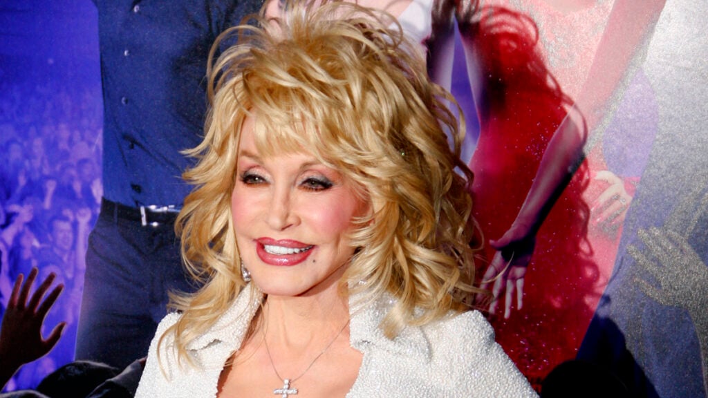 Dolly Parton at Los Angeles premiere of 'Joyful Noise'